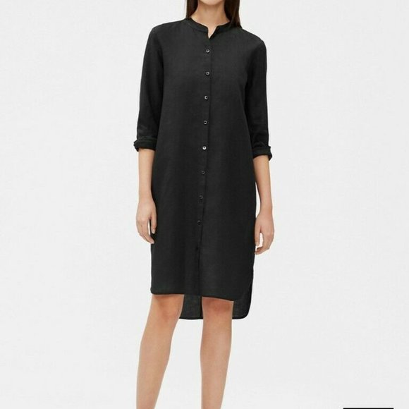 eileen fisher shirt dress